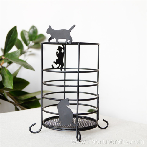 Creative personality cat kitchen knife and fork holder